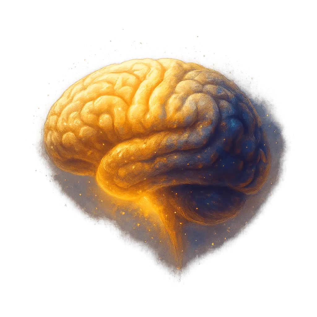 An incredible floating brain