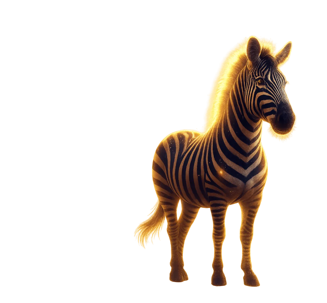 A floating astronaut in a space suit